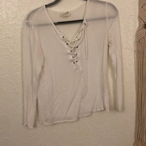 PAc SUN white long sleeve